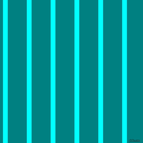 vertical lines stripes, 16 pixel line width, 64 pixel line spacing, Aqua and Teal vertical lines and stripes seamless tileable