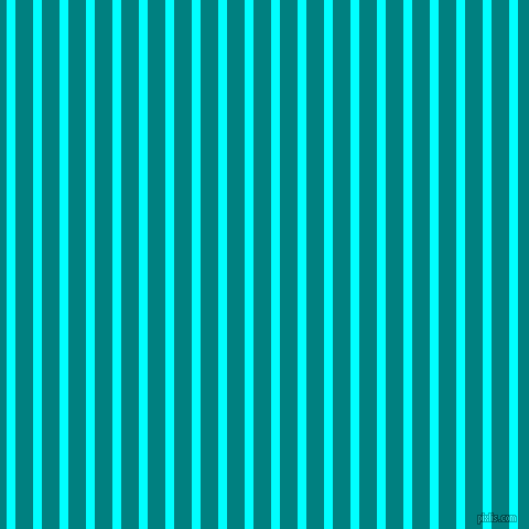 vertical lines stripes, 8 pixel line width, 16 pixel line spacing, Aqua and Teal vertical lines and stripes seamless tileable
