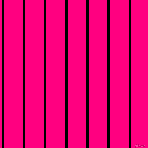 vertical lines stripes, 8 pixel line width, 64 pixel line spacing, Black and Deep Pink vertical lines and stripes seamless tileable