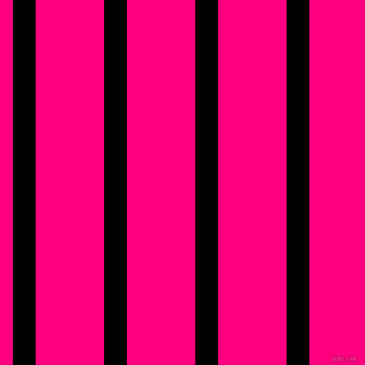 vertical lines stripes, 32 pixel line width, 96 pixel line spacing, Black and Deep Pink vertical lines and stripes seamless tileable