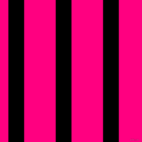 vertical lines stripes, 64 pixel line width, 128 pixel line spacing, Black and Deep Pink vertical lines and stripes seamless tileable