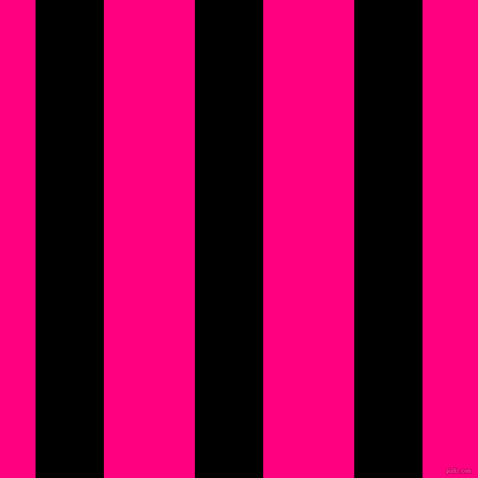 vertical lines stripes, 96 pixel line width, 128 pixel line spacing, Black and Deep Pink vertical lines and stripes seamless tileable