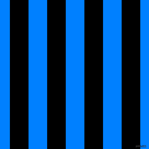 vertical lines stripes, 64 pixel line width, 64 pixel line spacing, Black and Dodger Blue vertical lines and stripes seamless tileable