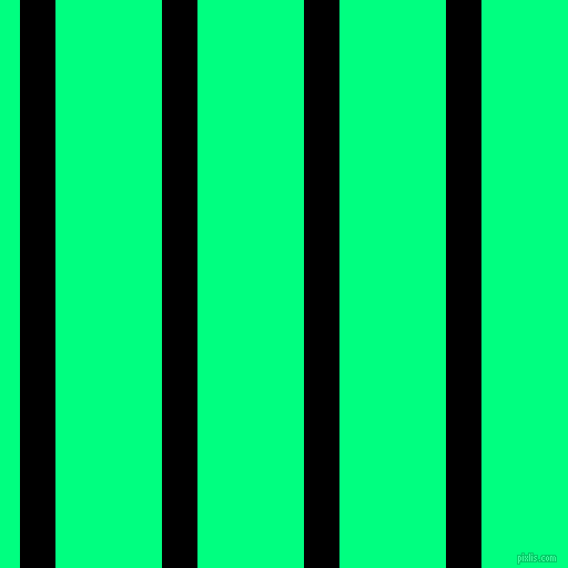 vertical lines stripes, 32 pixel line width, 96 pixel line spacing, Black and Spring Green vertical lines and stripes seamless tileable