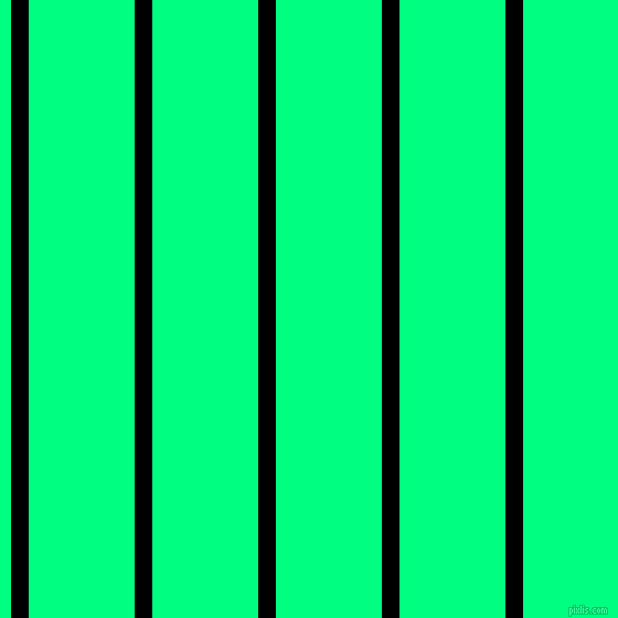 vertical lines stripes, 16 pixel line width, 96 pixel line spacing, Black and Spring Green vertical lines and stripes seamless tileable
