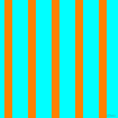 vertical lines stripes, 32 pixel line width, 64 pixel line spacing, Dark Orange and Aqua vertical lines and stripes seamless tileable