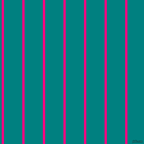 vertical lines stripes, 8 pixel line width, 64 pixel line spacing, Deep Pink and Teal vertical lines and stripes seamless tileable