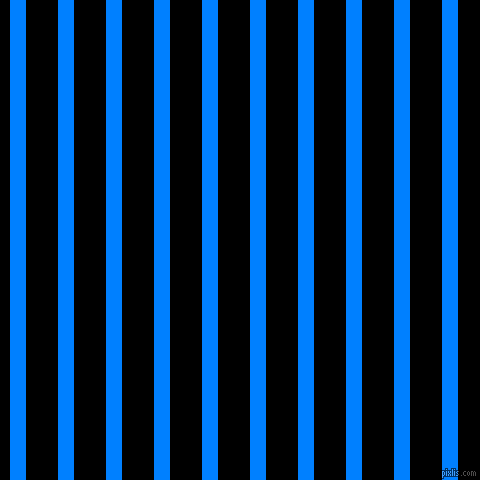 vertical lines stripes, 16 pixel line width, 32 pixel line spacing, Dodger Blue and Black vertical lines and stripes seamless tileable