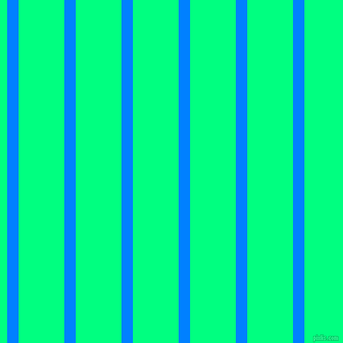 vertical lines stripes, 16 pixel line width, 64 pixel line spacing, Dodger Blue and Spring Green vertical lines and stripes seamless tileable