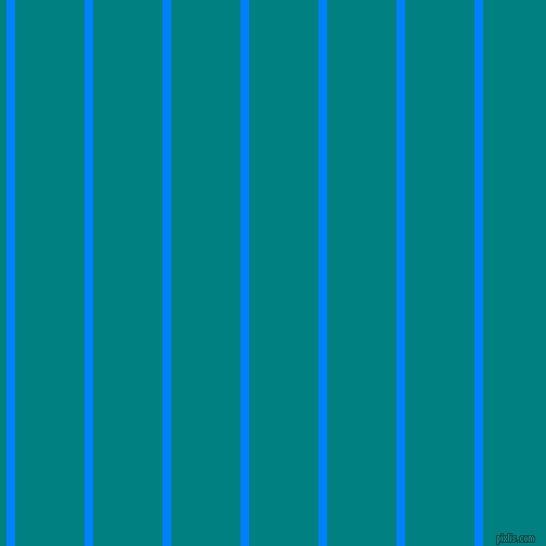 vertical lines stripes, 8 pixel line width, 64 pixel line spacing, Dodger Blue and Teal vertical lines and stripes seamless tileable