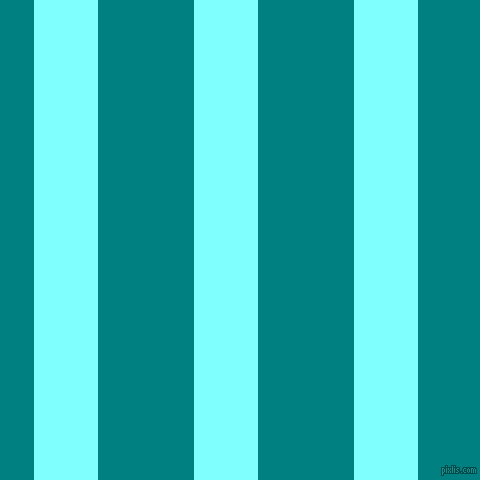 vertical lines stripes, 64 pixel line width, 96 pixel line spacing, Electric Blue and Teal vertical lines and stripes seamless tileable