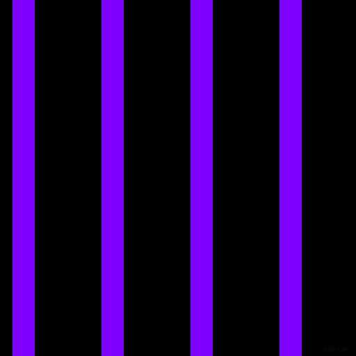 vertical lines stripes, 32 pixel line width, 96 pixel line spacing, Electric Indigo and Black vertical lines and stripes seamless tileable