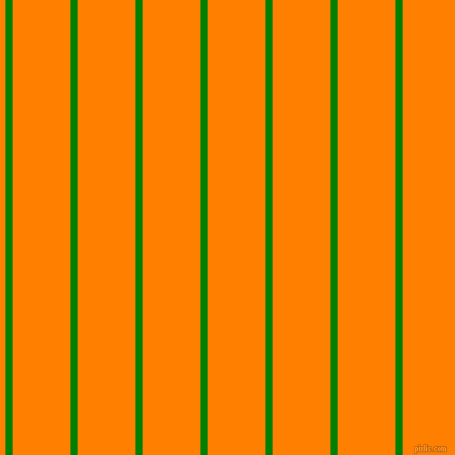 vertical lines stripes, 8 pixel line width, 64 pixel line spacing, Green and Dark Orange vertical lines and stripes seamless tileable