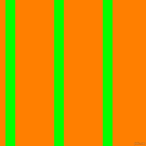 vertical lines stripes, 32 pixel line width, 128 pixel line spacing, Lime and Dark Orange vertical lines and stripes seamless tileable