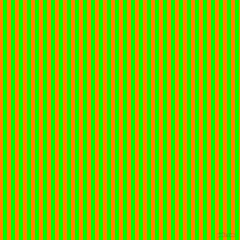 vertical lines stripes, 8 pixel line width, 8 pixel line spacing, Lime and Dark Orange vertical lines and stripes seamless tileable