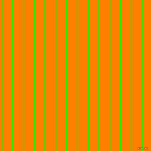 vertical lines stripes, 4 pixel line width, 32 pixel line spacing, Lime and Dark Orange vertical lines and stripes seamless tileable