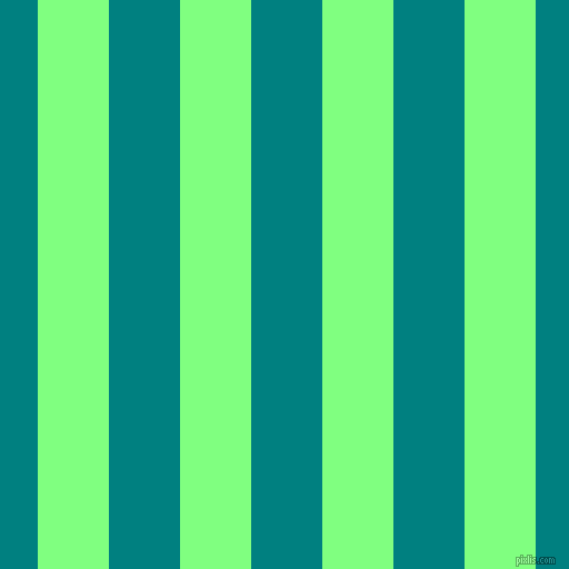 vertical lines stripes, 64 pixel line width, 64 pixel line spacing, Mint Green and Teal vertical lines and stripes seamless tileable