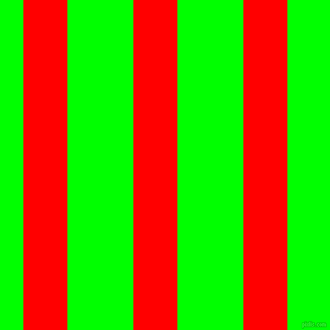 vertical lines stripes, 64 pixel line width, 96 pixel line spacing, Red and Lime vertical lines and stripes seamless tileable