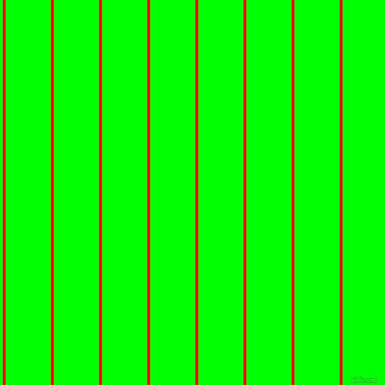 vertical lines stripes, 4 pixel line width, 64 pixel line spacing, Red and Lime vertical lines and stripes seamless tileable