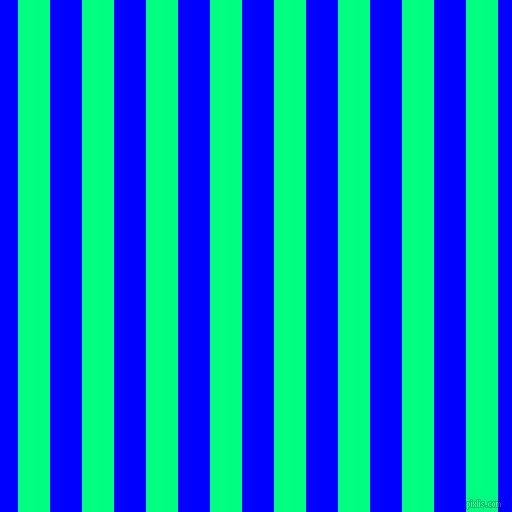vertical lines stripes, 32 pixel line width, 32 pixel line spacing, Spring Green and Blue vertical lines and stripes seamless tileable