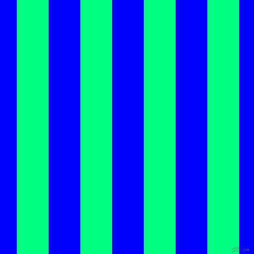 vertical lines stripes, 64 pixel line width, 64 pixel line spacing, Spring Green and Blue vertical lines and stripes seamless tileable