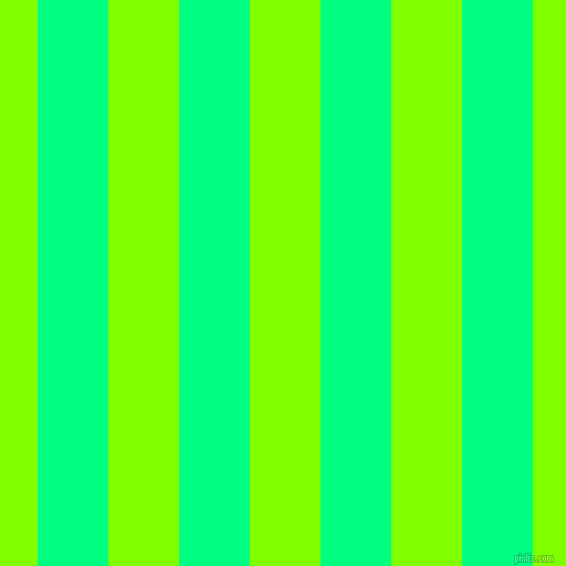 vertical lines stripes, 64 pixel line width, 64 pixel line spacing, Spring Green and Chartreuse vertical lines and stripes seamless tileable