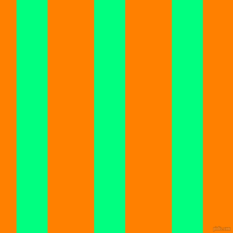vertical lines stripes, 64 pixel line width, 96 pixel line spacing, Spring Green and Dark Orange vertical lines and stripes seamless tileable
