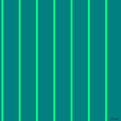vertical lines stripes, 8 pixel line width, 64 pixel line spacing, Spring Green and Teal vertical lines and stripes seamless tileable