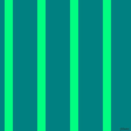 vertical lines stripes, 32 pixel line width, 96 pixel line spacing, Spring Green and Teal vertical lines and stripes seamless tileable