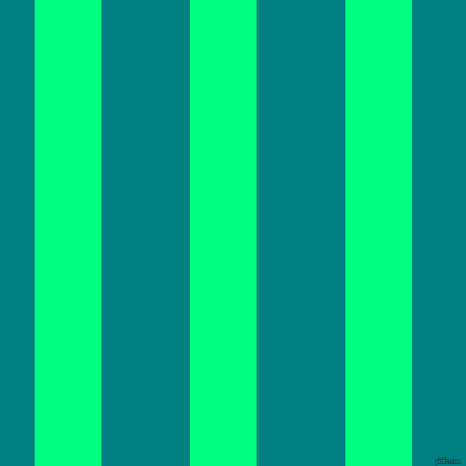 vertical lines stripes, 96 pixel line width, 128 pixel line spacing, Spring Green and Teal vertical lines and stripes seamless tileable