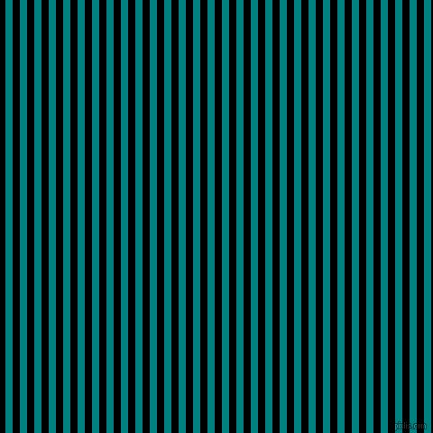 vertical lines stripes, 8 pixel line width, 8 pixel line spacing, Teal and Black vertical lines and stripes seamless tileable