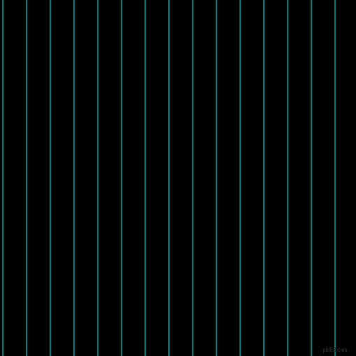 vertical lines stripes, 2 pixel line width, 32 pixel line spacing, Teal and Black vertical lines and stripes seamless tileable