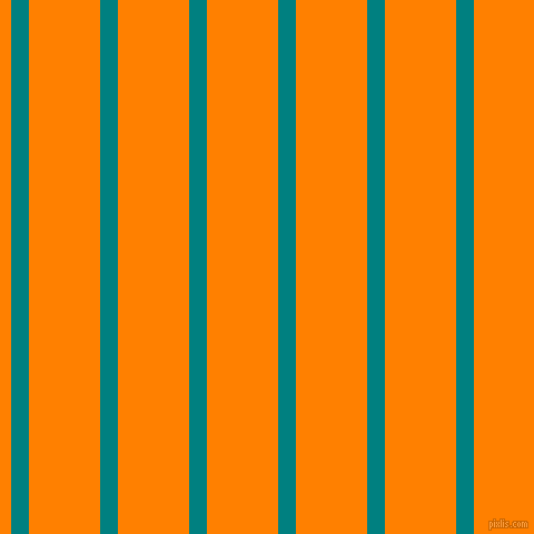 vertical lines stripes, 16 pixel line width, 64 pixel line spacing, Teal and Dark Orange vertical lines and stripes seamless tileable