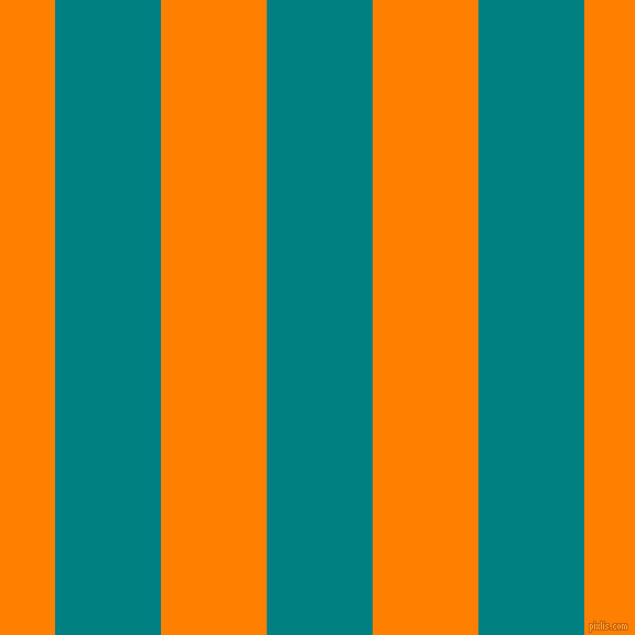 vertical lines stripes, 96 pixel line width, 96 pixel line spacing, Teal and Dark Orange vertical lines and stripes seamless tileable