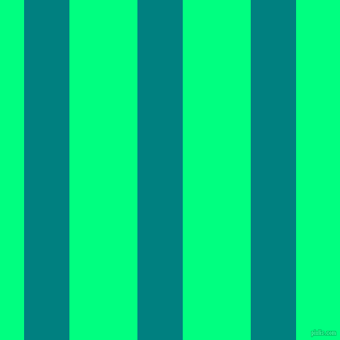 vertical lines stripes, 64 pixel line width, 96 pixel line spacing, Teal and Spring Green vertical lines and stripes seamless tileable