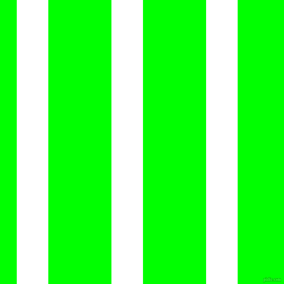 vertical lines stripes, 64 pixel line width, 128 pixel line spacing, White and Lime vertical lines and stripes seamless tileable