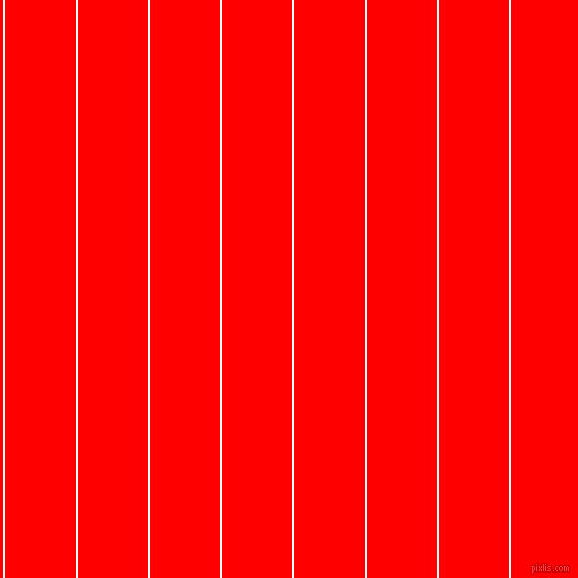 vertical lines stripes, 2 pixel line width, 64 pixel line spacing, White and Red vertical lines and stripes seamless tileable