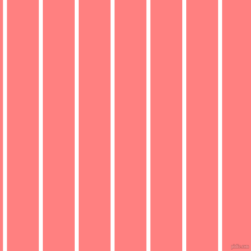 vertical lines stripes, 8 pixel line width, 64 pixel line spacing, White and Salmon vertical lines and stripes seamless tileable