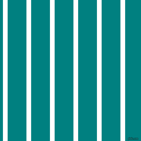 vertical lines stripes, 16 pixel line width, 64 pixel line spacing, White and Teal vertical lines and stripes seamless tileable