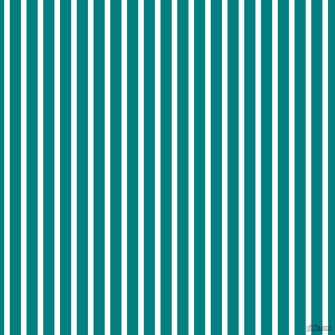 vertical lines stripes, 8 pixel line width, 16 pixel line spacing, White and Teal vertical lines and stripes seamless tileable
