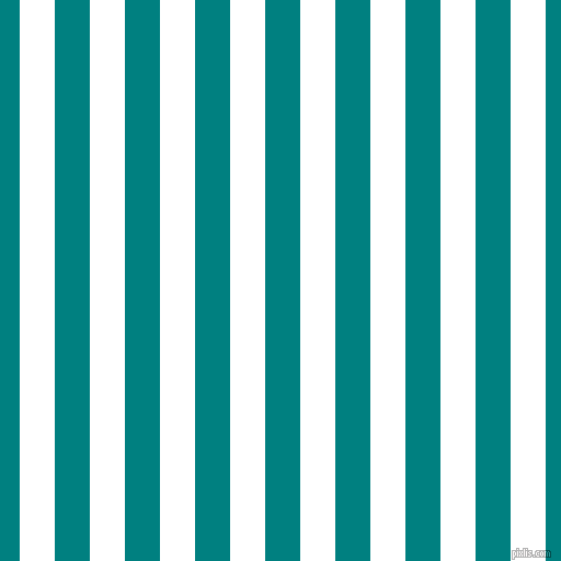 vertical lines stripes, 32 pixel line width, 32 pixel line spacing, White and Teal vertical lines and stripes seamless tileable