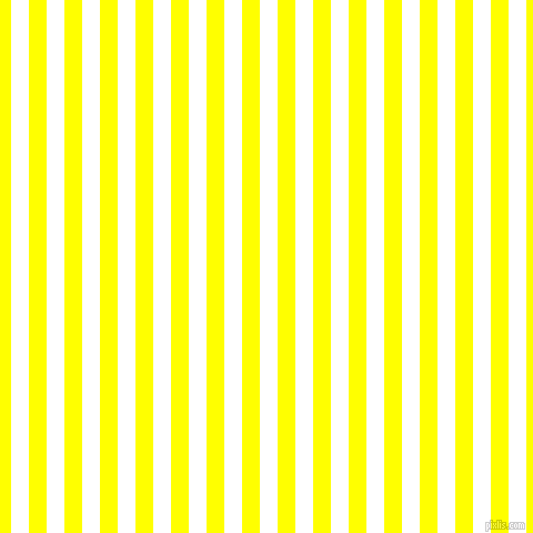 vertical lines stripes, 16 pixel line width, 16 pixel line spacing, White and Yellow vertical lines and stripes seamless tileable