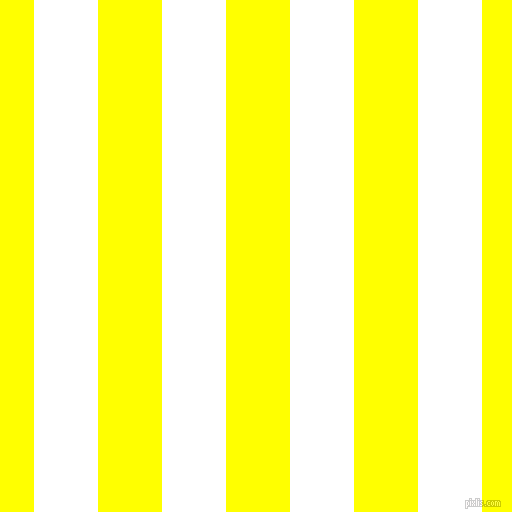 vertical lines stripes, 64 pixel line width, 64 pixel line spacing, White and Yellow vertical lines and stripes seamless tileable