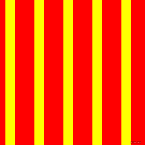 vertical lines stripes, 32 pixel line width, 64 pixel line spacing, Yellow and Red vertical lines and stripes seamless tileable