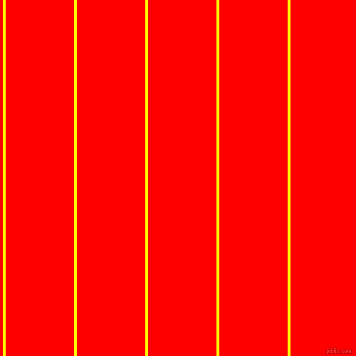 vertical lines stripes, 4 pixel line width, 96 pixel line spacing, Yellow and Red vertical lines and stripes seamless tileable
