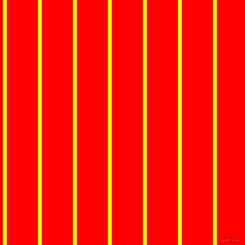 vertical lines stripes, 8 pixel line width, 64 pixel line spacing, Yellow and Red vertical lines and stripes seamless tileable