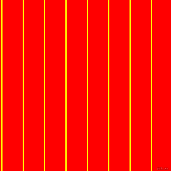 vertical lines stripes, 4 pixel line width, 64 pixel line spacing, Yellow and Red vertical lines and stripes seamless tileable
