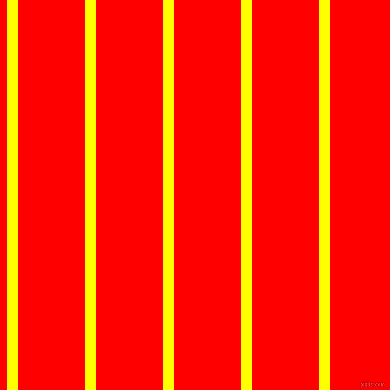 vertical lines stripes, 16 pixel line width, 96 pixel line spacing, Yellow and Red vertical lines and stripes seamless tileable