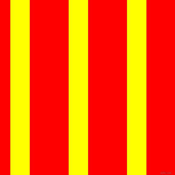 vertical lines stripes, 64 pixel line width, 128 pixel line spacing, Yellow and Red vertical lines and stripes seamless tileable