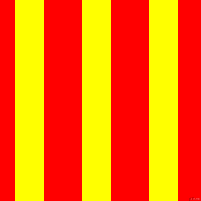 vertical lines stripes, 96 pixel line width, 128 pixel line spacing, Yellow and Red vertical lines and stripes seamless tileable